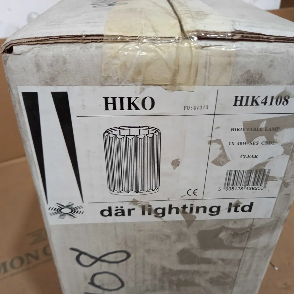 DAR LIGHTING HIKO TABLE LAMP 