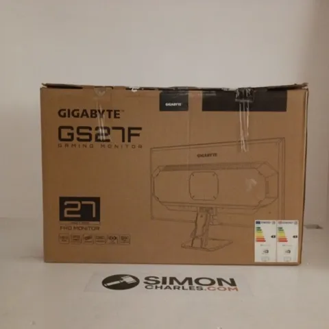 GIGABYTE GS27F GAMING MONITOR – 27 INCH, BOXED