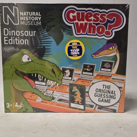 SEALED MATURAL HISTORY MUSEUM DINOSAUR EDITION GUESS WHO