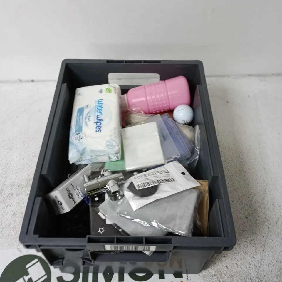 APPROXIMATELY 15 ASSORTED HOUSEHOLD ITEMS INCLUDING CAULK, HANDBOOK, BOTTLE OPENER ETC.