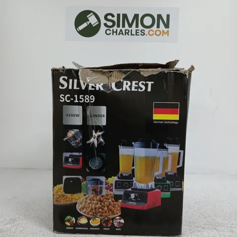 SILVER CREST SC-1589 BLENDER β 4500W, BOXED (BOX DAMAGED)