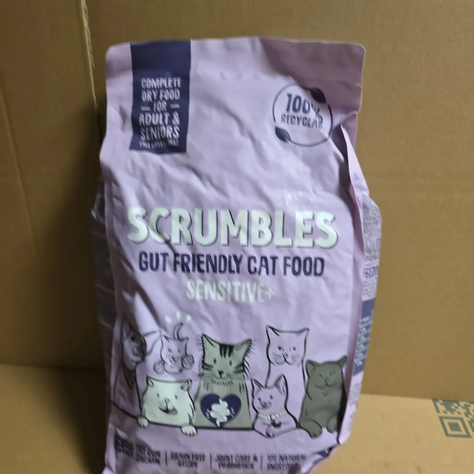 SCRUMBLES GUT FRIENDLY CAT FOOD SENSITIVE+ – CAT FOOD BAG 