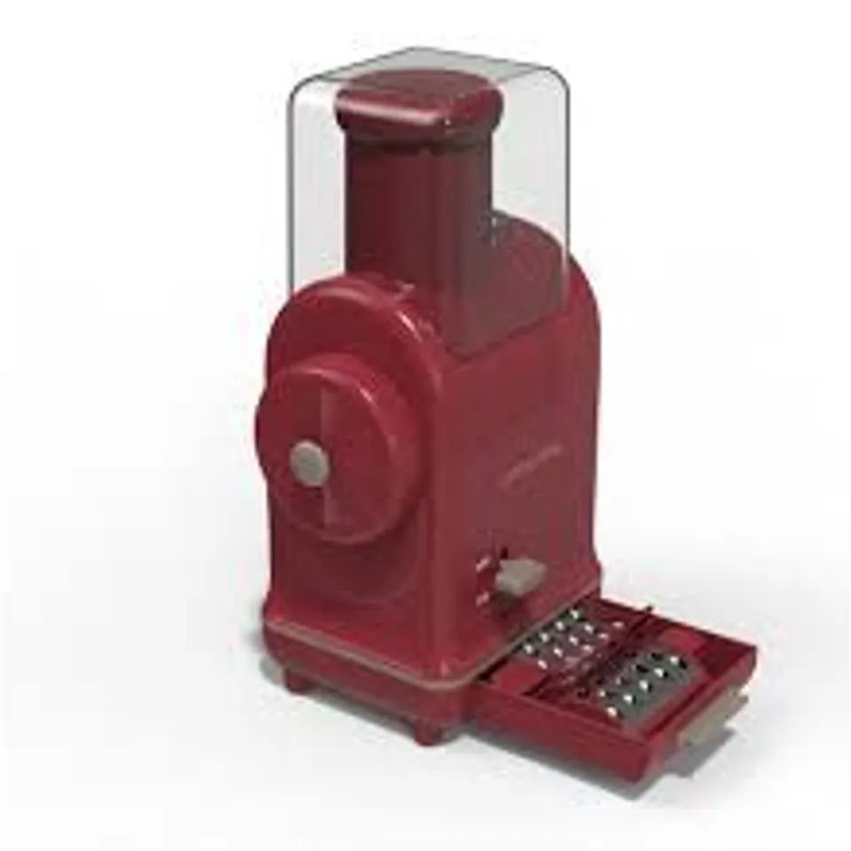 CURTIS STONE POWER PREP MASTER ELECTRIC VEGETABLE SLICER RED