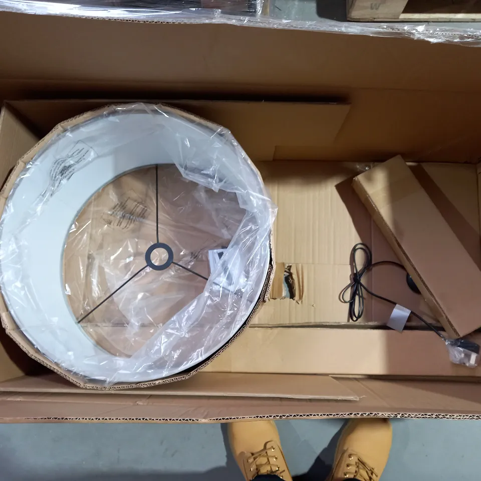 REEVE TRIPOD FLOOR LAMP - GREY RRP £120