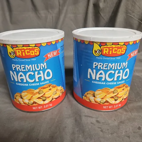 RICOS PREMIUM NACHO CHEDDAR CHEESE SAUCE 2X3KG - COLLECTION ONLY