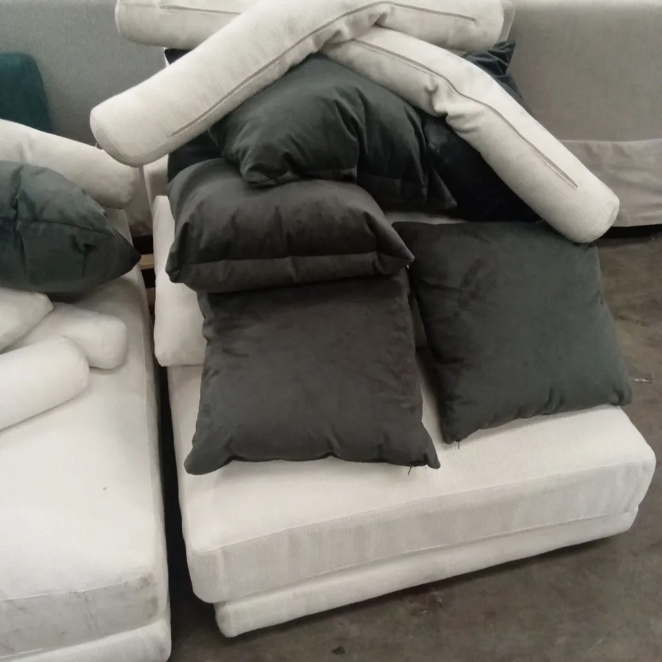 5 X ASSORTED DESIGNER INCOMPLETE OR DAMAGED SOFA PARTS