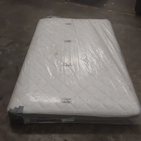 QUALITY BAGGED 120CM AIRSPRUNG MEMORY COMFORT SMALL DOUBLE MATTRESS
