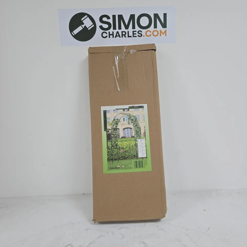 DIV CHI BLACK GARDEN ARCH BOXED