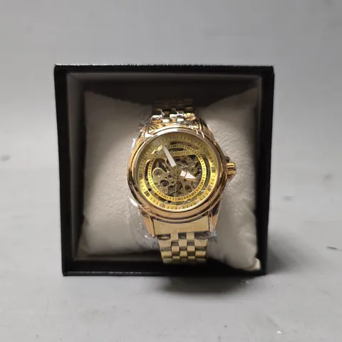 BOXED GLOBENFELD LIMITED EDITION FRAMEWORK AUTOMATIC WATCH