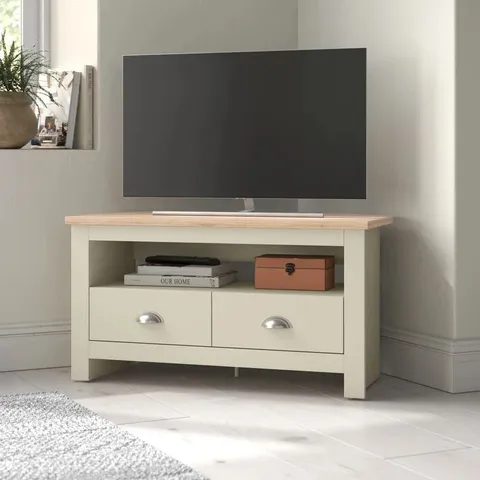 BOXED AQUITAINE TV STAND FOR TV'S UP TO 43" (1 BOX)