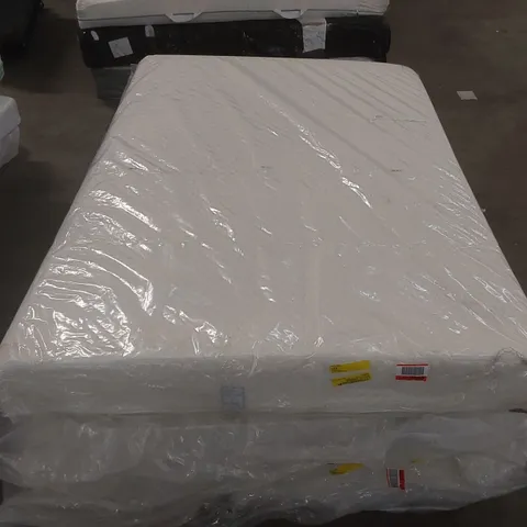 QUALITY BAGGED SILENTNIGHT 7-ZONE DOUBLE 4'6" MEMORY FOAM MATTRESS