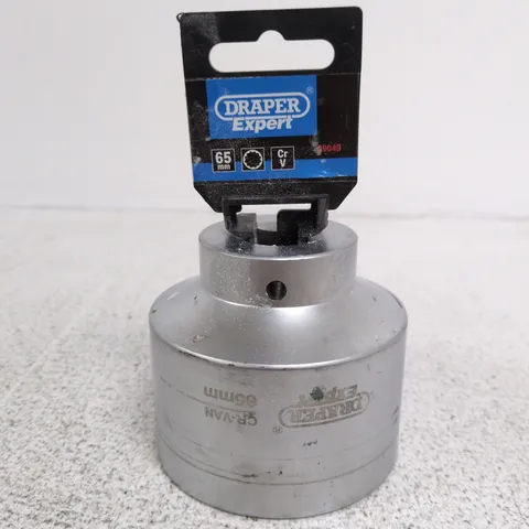DRAPER TOOLS - 39049 - DRAPER EXPERT HUB NUT SOCKET, 3/4" SQ. DR., 65MM 