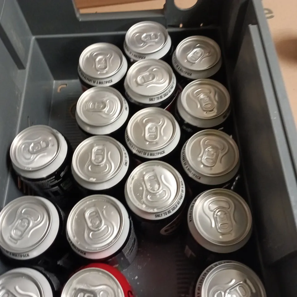 APPROXIMATELY 15 ASSORTED DRINKS ITEMS TO INCLUDE - COCA COAL, LIPTON ICE TEA AND PEPSI MAX