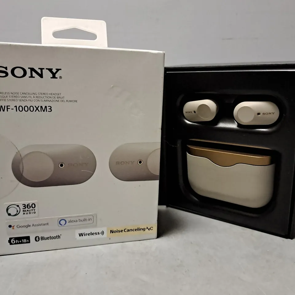 BOXED SONY WF-1000XM3 EARBUDS