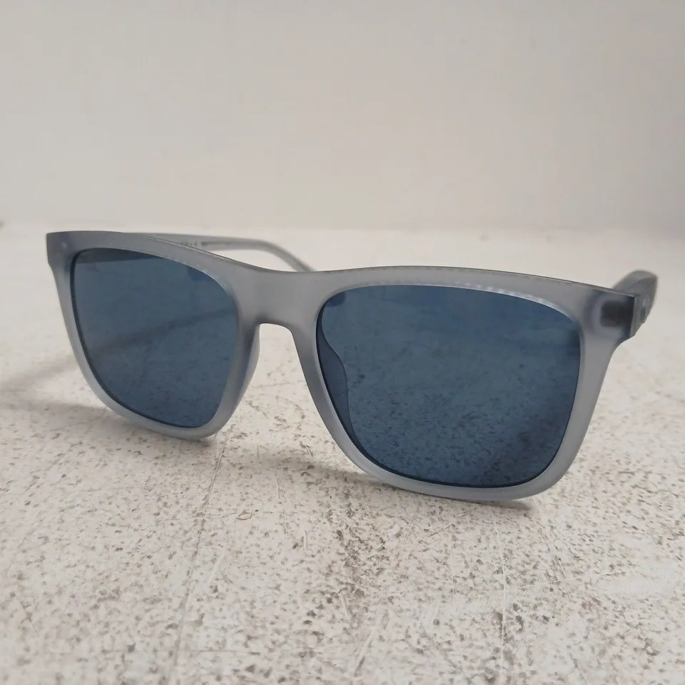COACH SUNGLASSES – GREY FRAME WITH BLUE LENS TINT