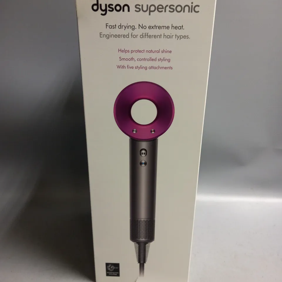BOXED DYSON SUPERSONIC FAST DRYING HAIR DRYER
