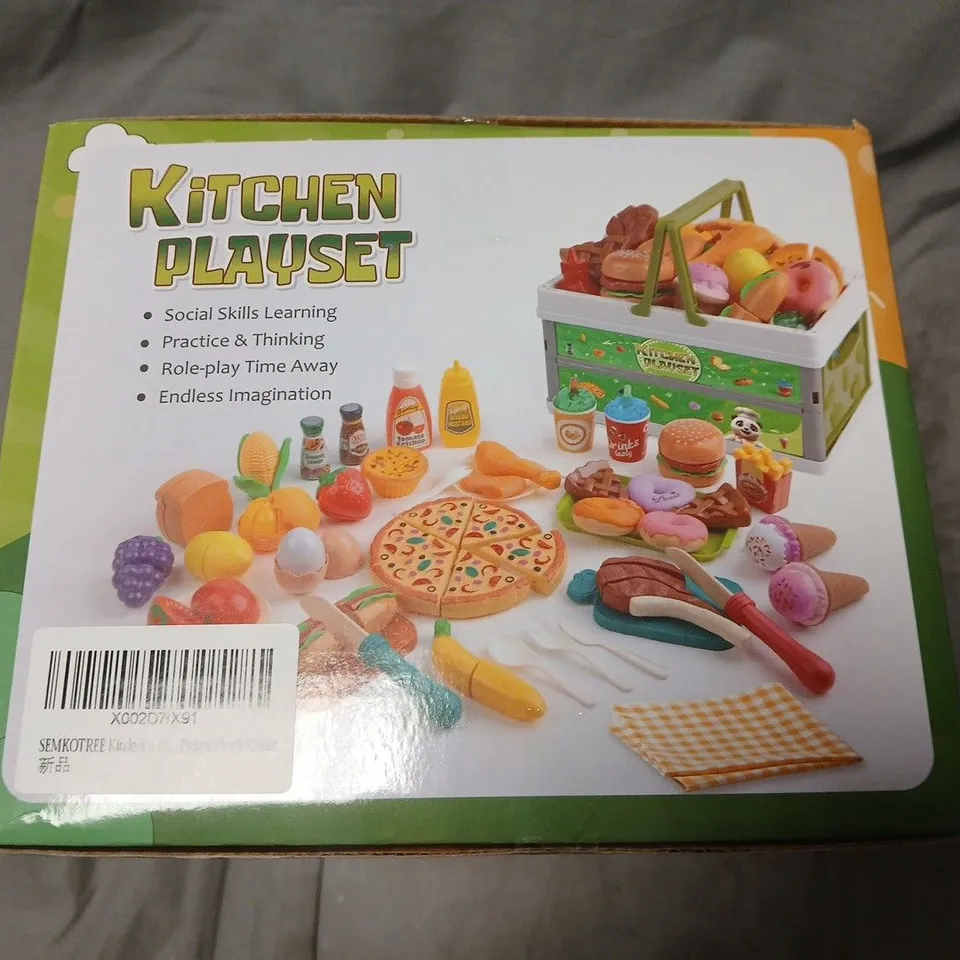 KITCHEN PLAYSET – CHILDREN'S TOY KITCHEN WITH ACCESSORIES