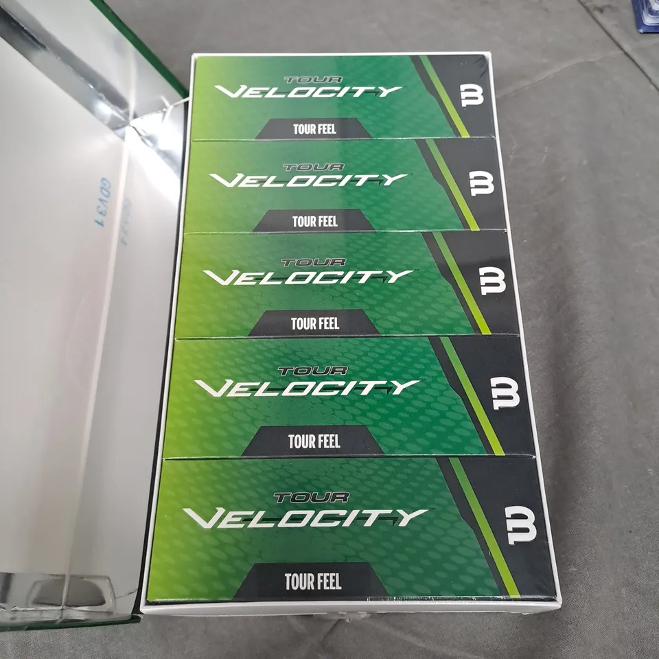 SEALED 15 TOUR VELOCITY GOLF BALLS