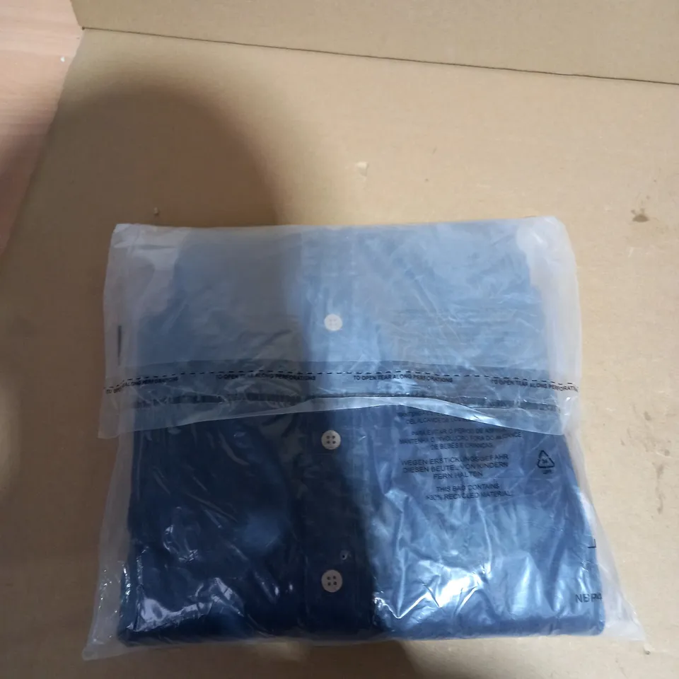 NINA LEONARD STRETCH DENIM INDIGO JACKET - 3XL