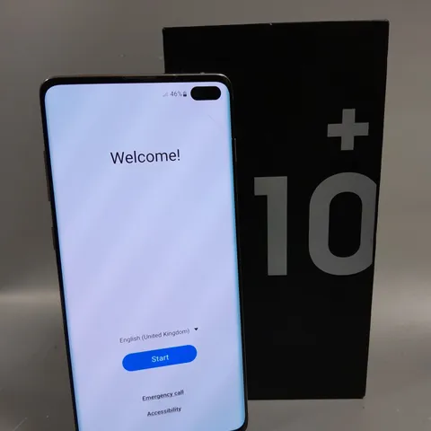 BOXED SAMSUNG GALAXY S10+ SMARTPHONE 