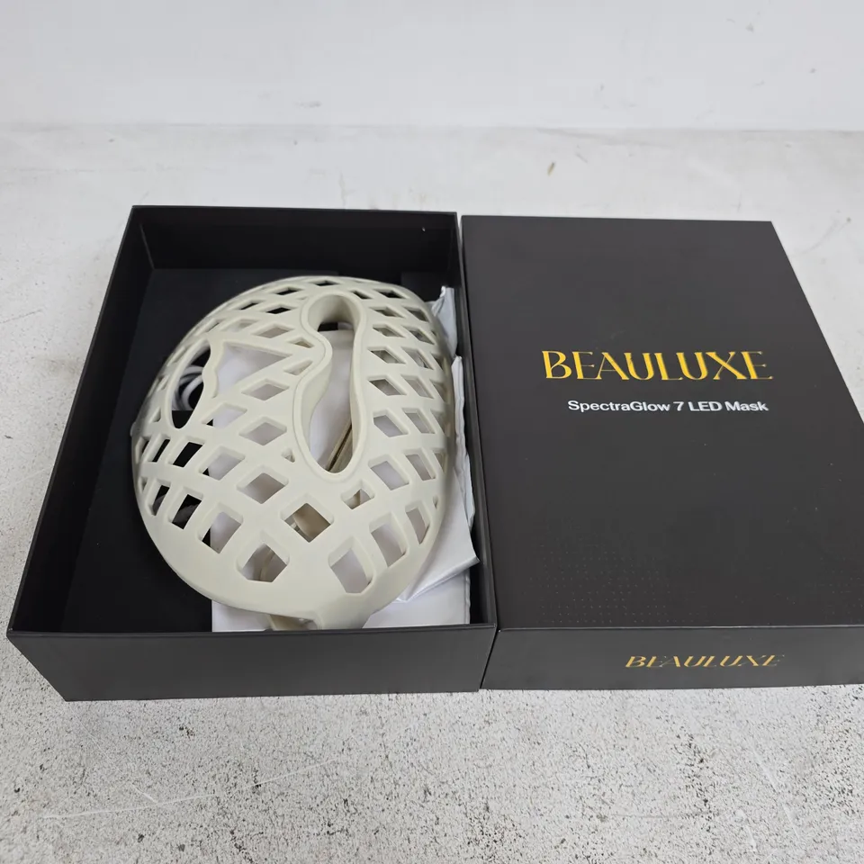 BOXED BEAULUXE SPECTRA GLOW 7 LED MASK