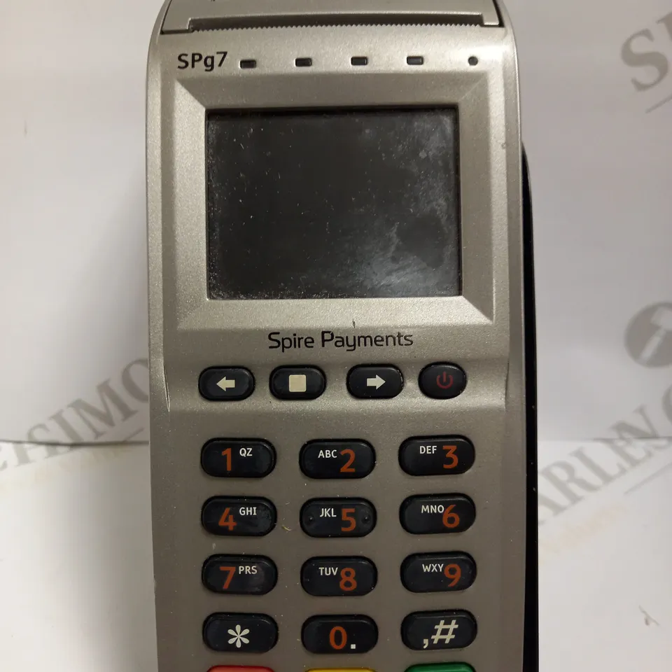 SPIRE PAYMENTS SPG7 CARD READER WITH CHARGING PAD