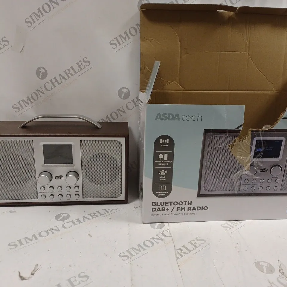BOXED BLUETOOTH DAB+/FM RADIO