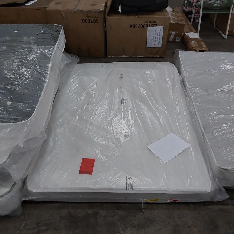 QUALITY BAGGED 4'6" DOUBLE OPEN COIL MATTRESS