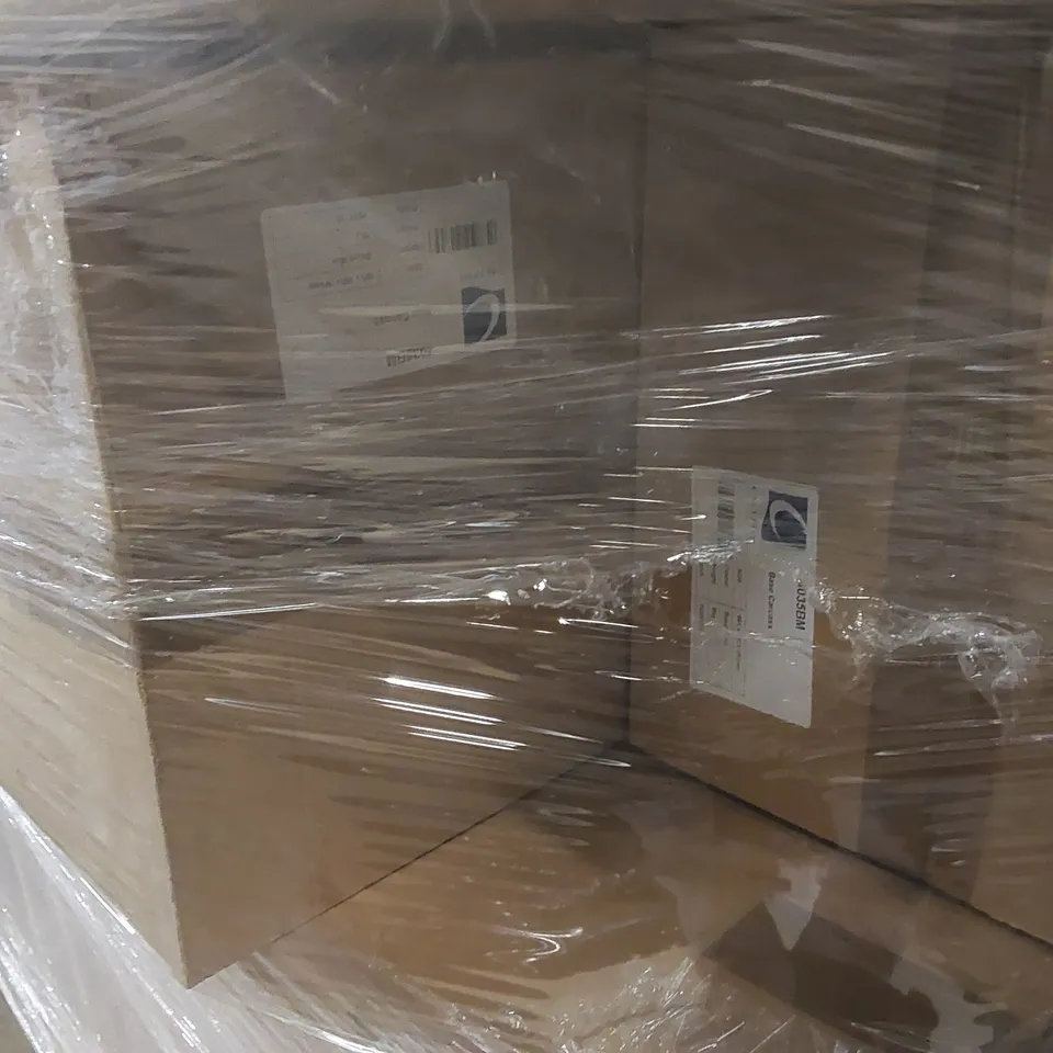 PALLET CONTAINING A LARGE QUANTITY OF ASSORTED BATHROOM FURNITURE PARTS INCLUDING: CALYPSO BASE CARCASSES ECT