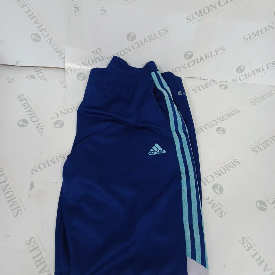 ADIDAS LOGO TRACKSUIT BOTTOMS SIZE L