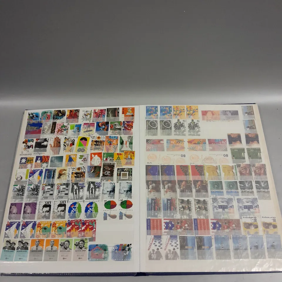 3 X VIEWING BOOKS TO CONTAIN NETHERLANDS STAMPS FROM VARIOUS YEARS  