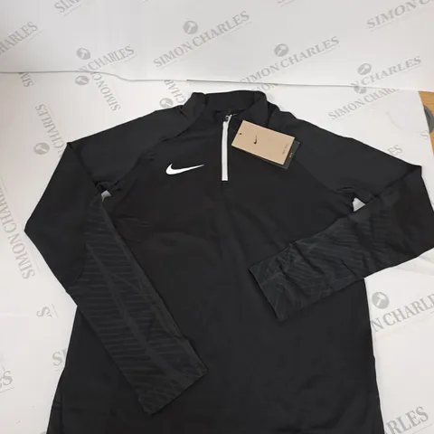 NIKE DRI FIT FLEX 1/4 ZIP SHIRT SIZE L - KIDS