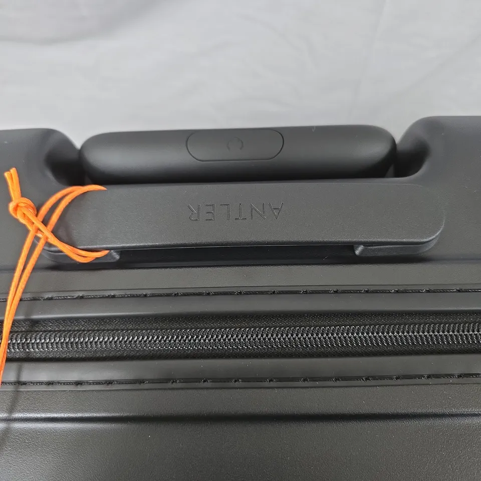 ANTLER BLACK HARD-SHELL 4-WHEEL SUITCASE