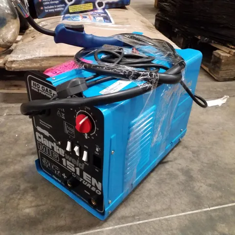 CLARKE MIG151EN 150 AMP TURBO NO GAS/GAS MIG WELDER