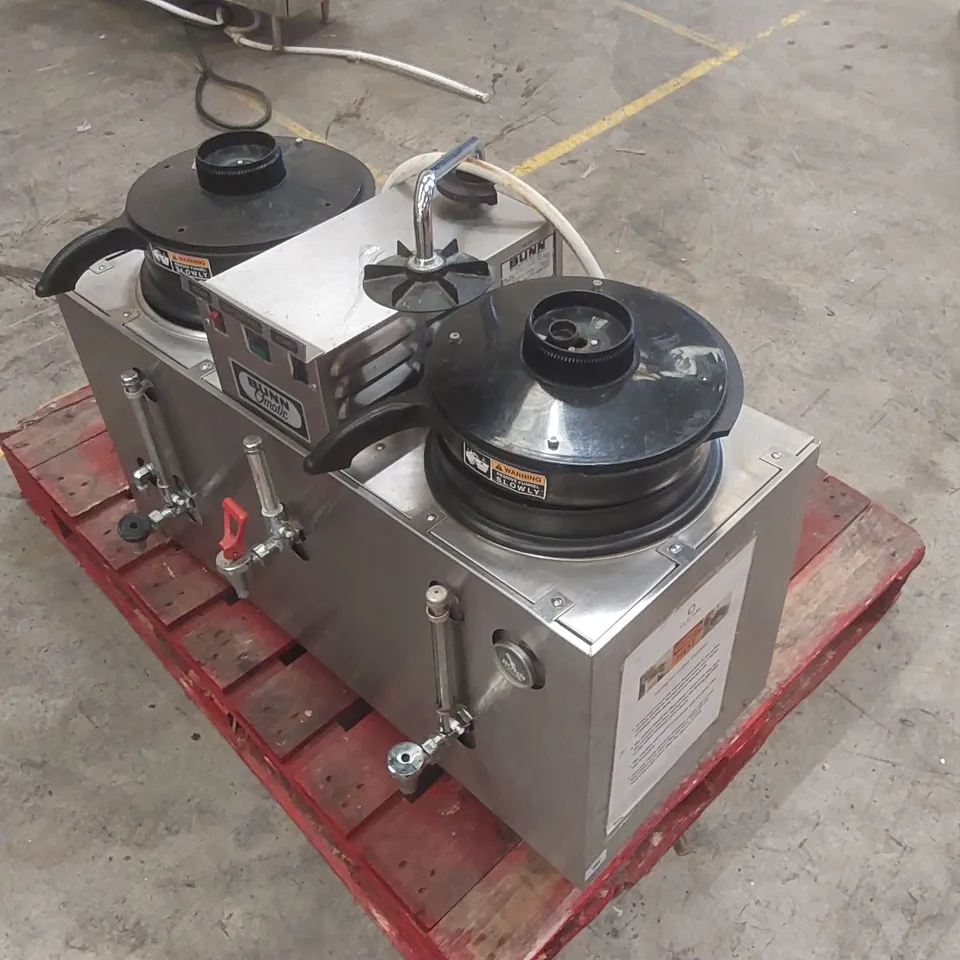 BUNN U3A COMMERCIAL DOUBLE SIDED COFFEE URN