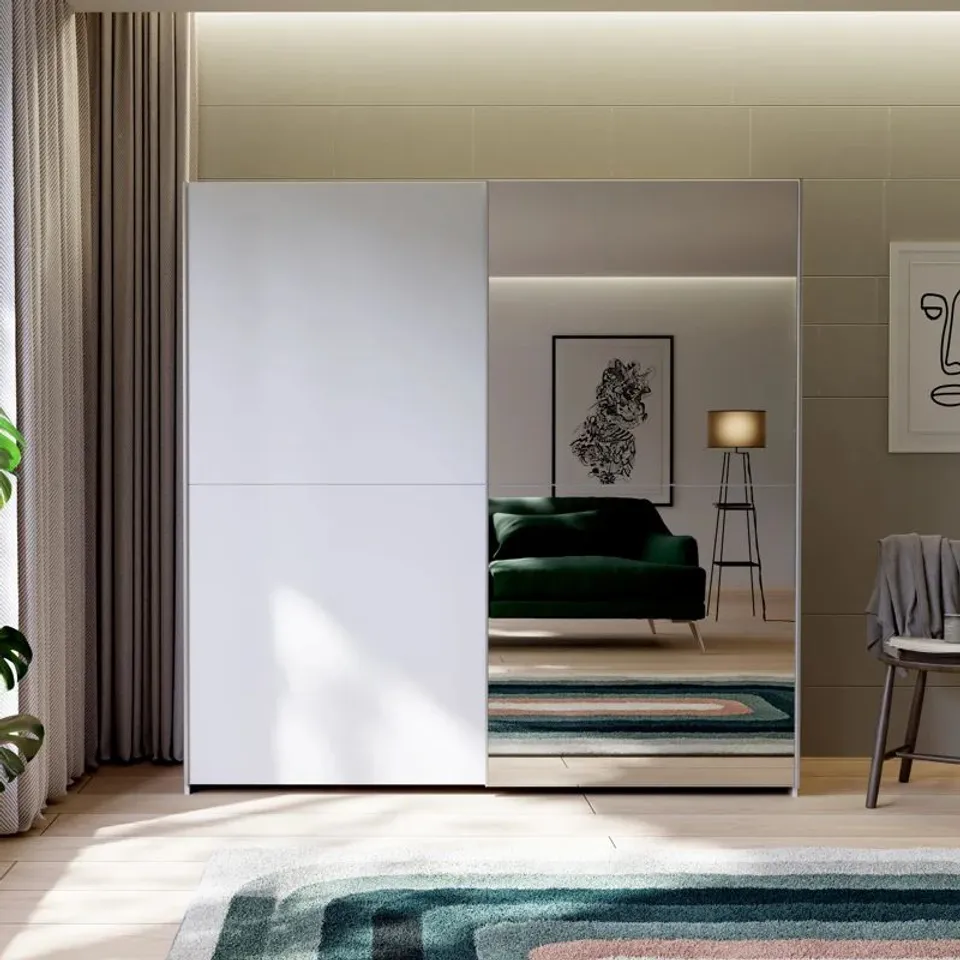BOXED NANDOR SLIDING WARDROBE (5 BOXES)