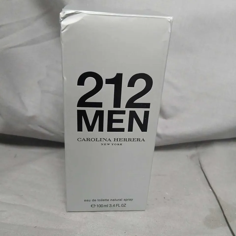 BOXED 212 MEN CAROLINA HERRERA EAU DE TOILETTE 100ML