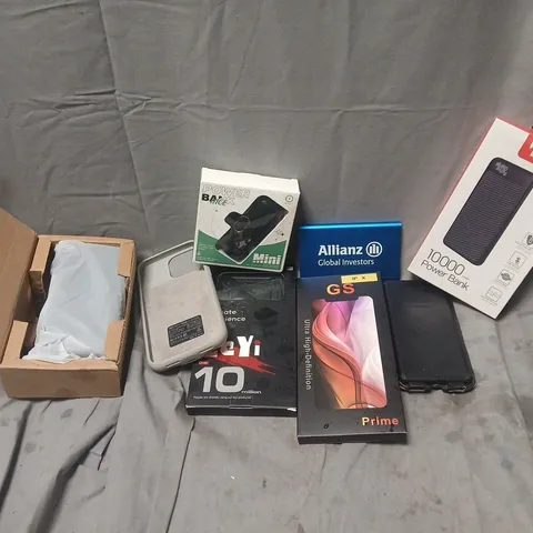 approximately 20 ASSORTED MOBILE PHONE ACCESSORIES TO INCLUDE POWER BANKS, CASES AND CHARGE CABLES