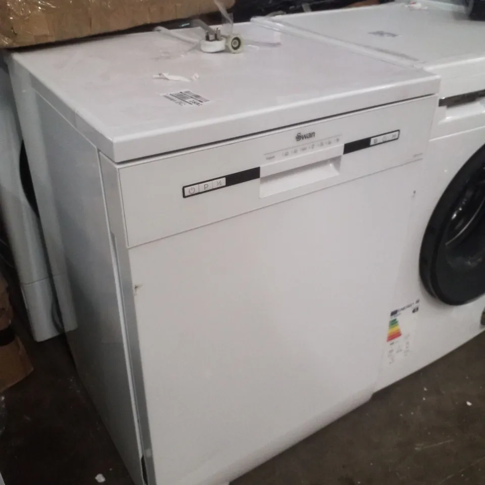 SWAN SDW751170W 14 PLACE FULLSIZE DISHWASHER - WHITE