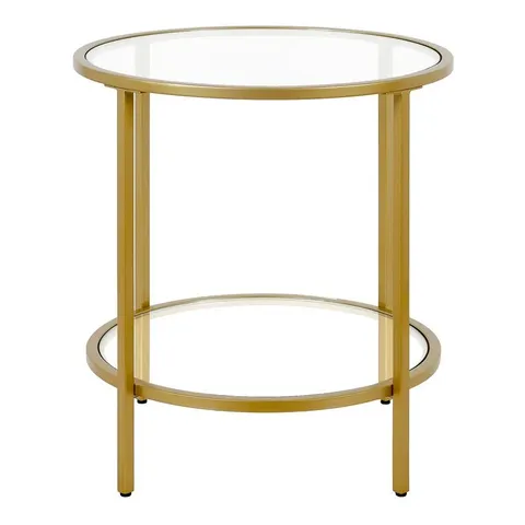 BOXED SEMIHA SIDE TABLE WITH STORAGE