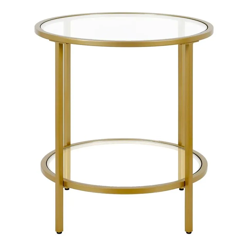 BOXED SEMIHA SIDE TABLE WITH STORAGE