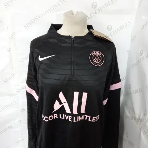PSG FC 1/4 ZIP TRAINING TOP SIZE M
