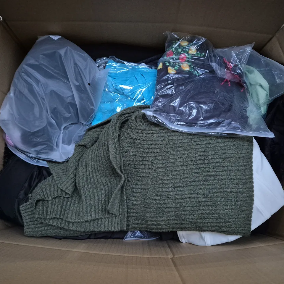 APPROXIMATELY 25 ASSORTED CLOTHING AND FASHION PRODUCTS IN VARIOUS STYLES AND SIZES - COLLECTION ONLY