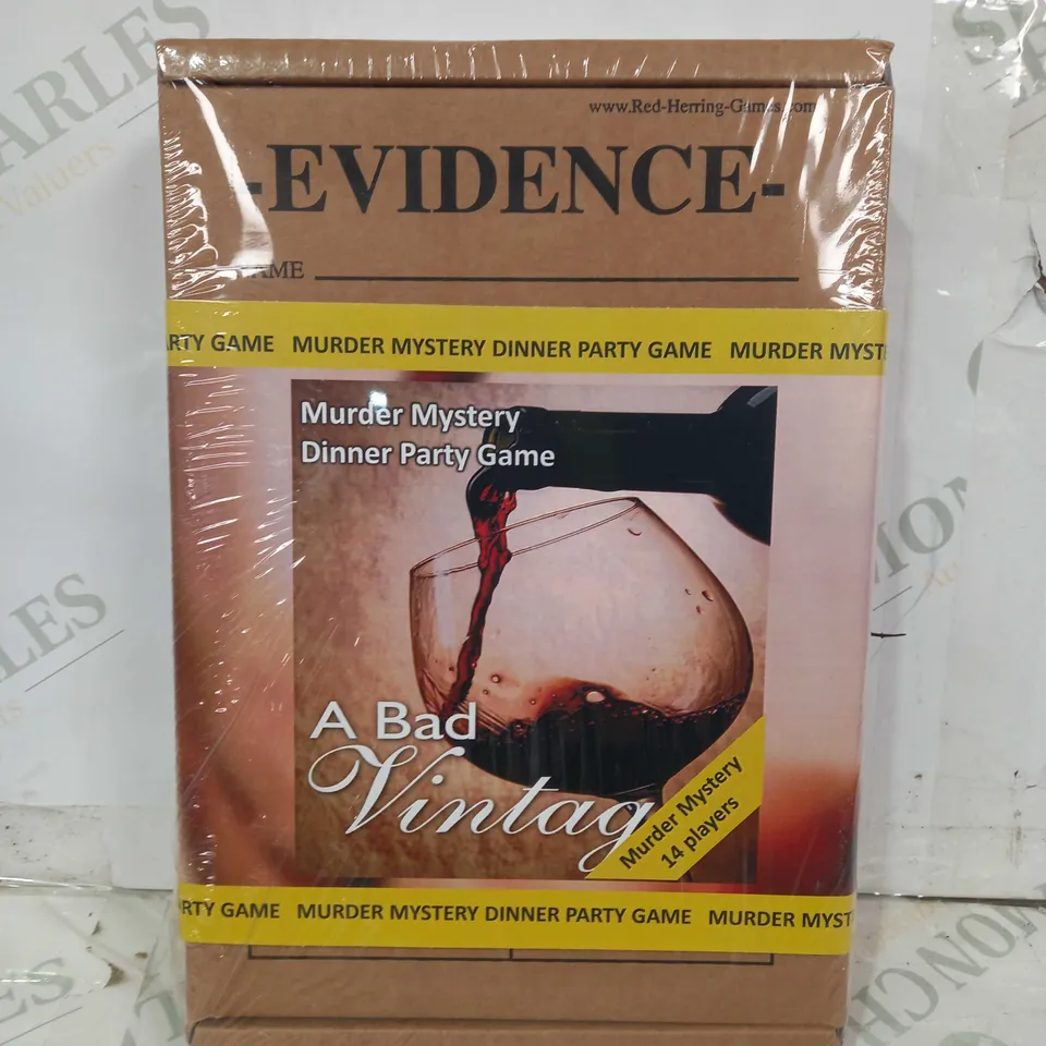 A BAD VINTAGE - MURDER MYSTERY DINNER PARTY GAME