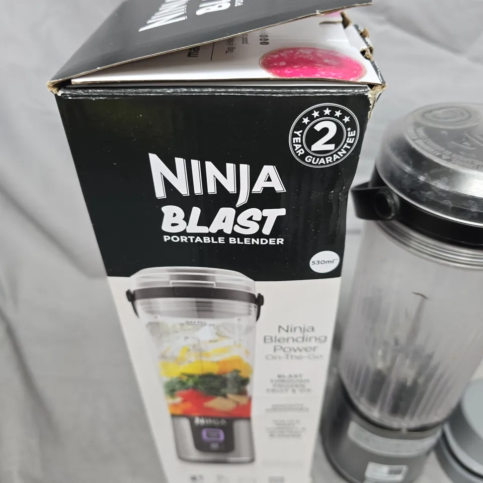 NINJA BLAST PORTABLE BLENDER 530ML – BOXED NOT TESTED 