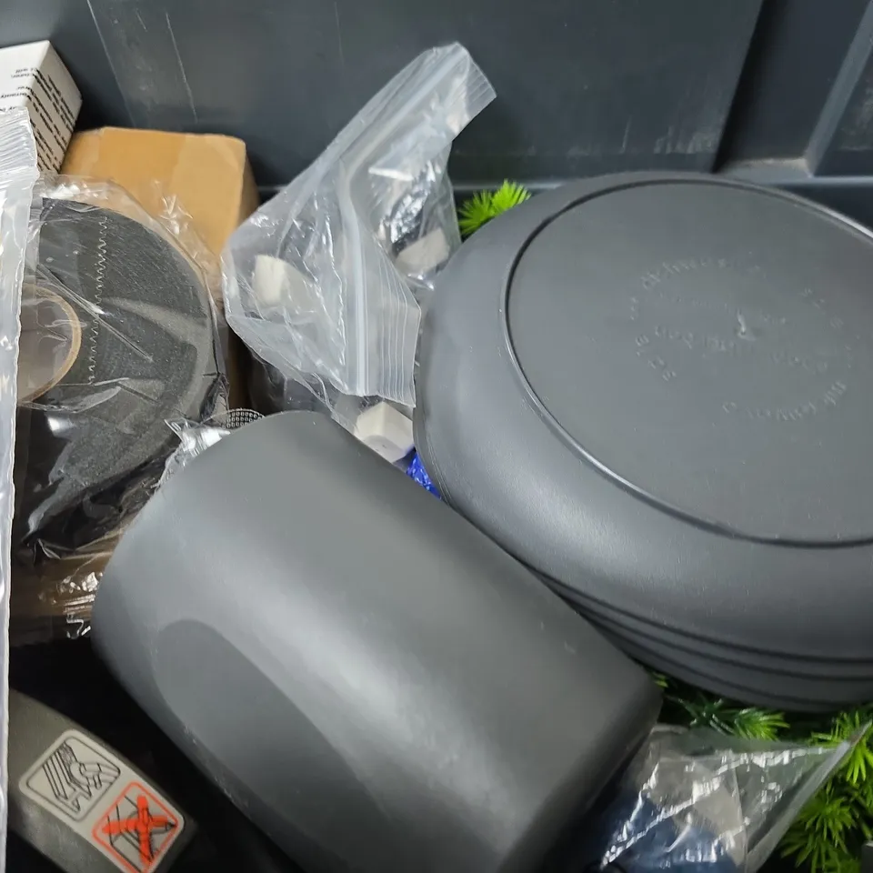 APPROXIMATELY 10 ASSORTED ITEMS TO INCLUDE - DEFENDER ULTRA THIN ALARMS ,  WICKES TOP HUNG WINDOW ETC