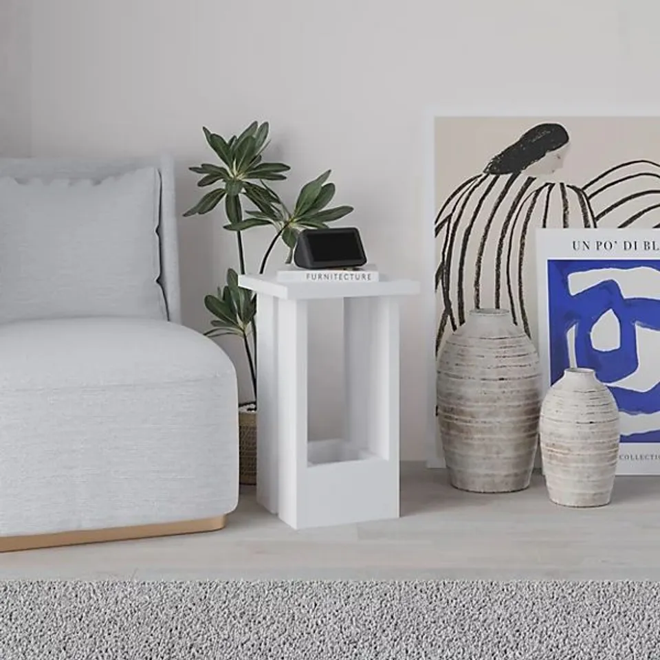 BOXED TASOS MODERN SIDE TABLE - SEPET