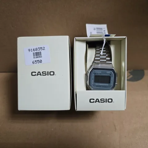 BOXED CASIO VINTAGE A168WA-3AYES WATCH 