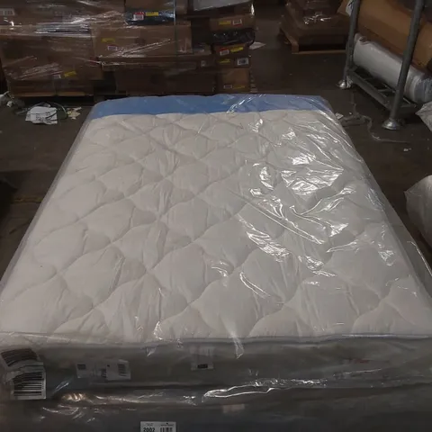 QUALITY BAGGED DOUBLE 135cm AIRSPRUNG LUXURY QUILTED MEDIUM MATTRESS