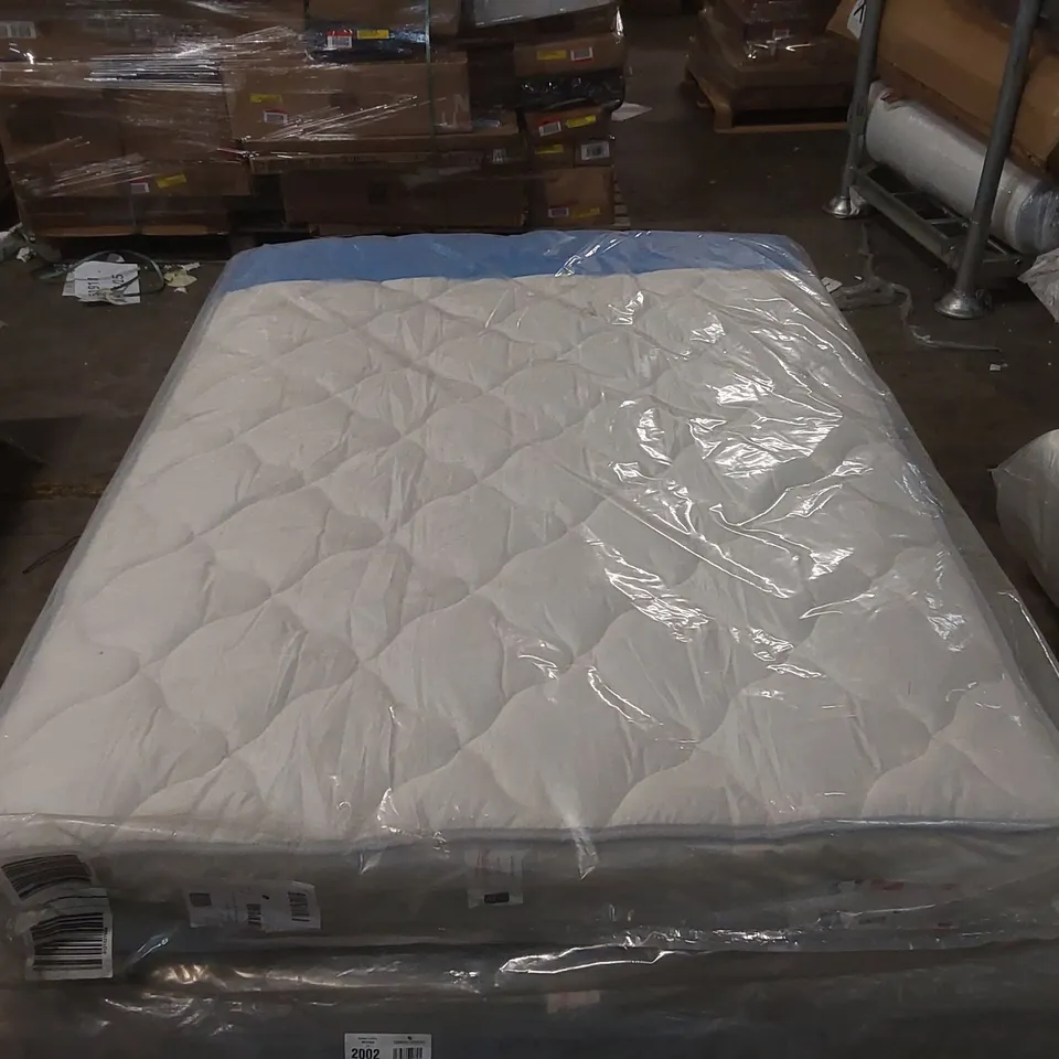 QUALITY BAGGED DOUBLE 135cm AIRSPRUNG LUXURY QUILTED MEDIUM MATTRESS RRP £229
